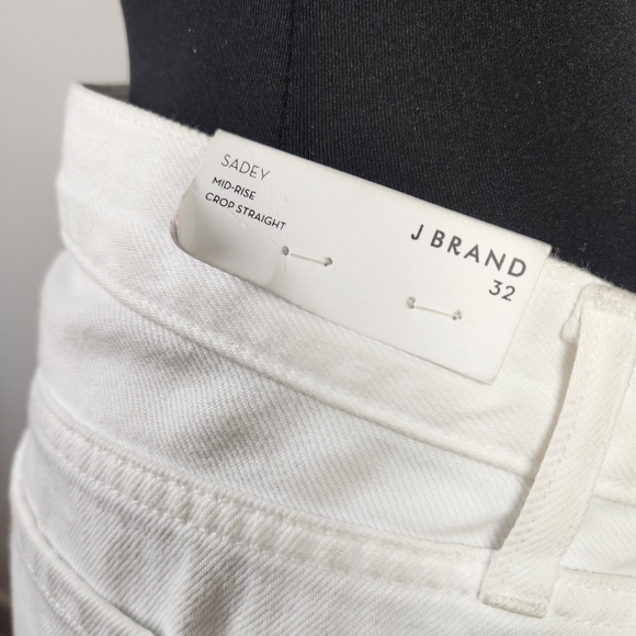 NWT J BRAND Sadey Mid-Rise Crop Straight jeans - Picture 6 of 16